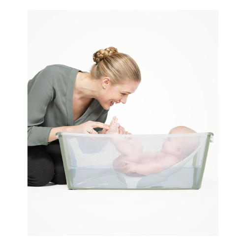 Bundle Transparent Green Stokke® Flexi Bath®