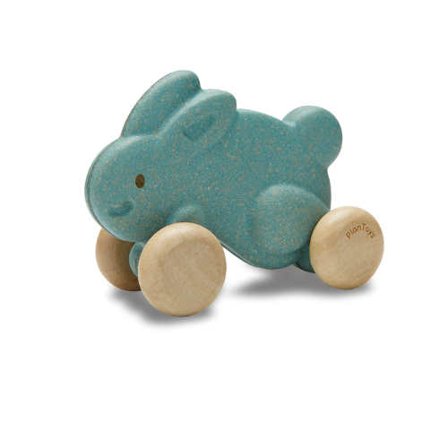 Pull-along Bunny - Blue