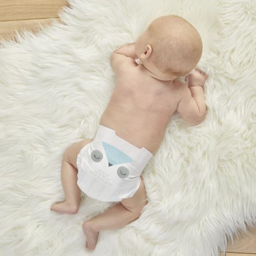 Eco Nappies, Size 1 Owl & Lamb – 2-5kg (40 pack)