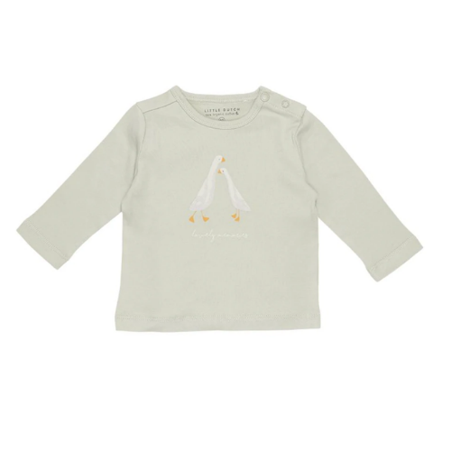 T-shirt Long Sleeves Little Goose Lovely Memories Olive