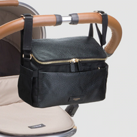 ALYSSA STROLLER BAG BLACK & GOLD