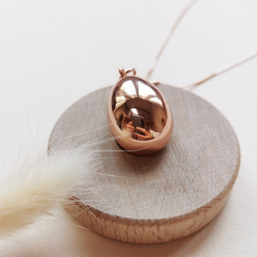 Necklace - Ova pregnancy - Rose gold