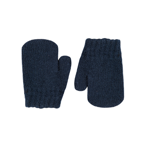 1 Finger Mittens - Navy