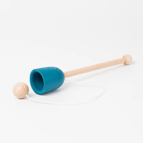 Wooden Cup & Ball in various colours