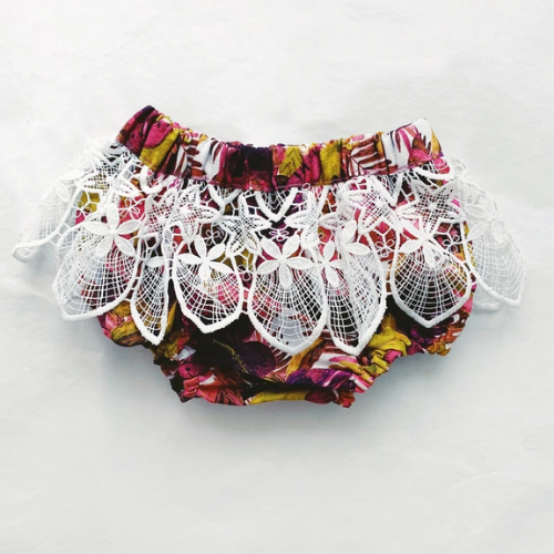 Boho Bloomers in Tropical Floral