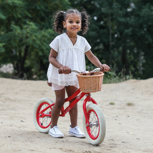 Vintage Balance Bike Red  861