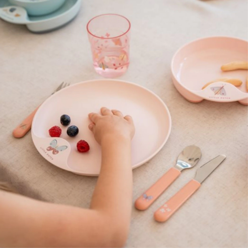 Children's cutlery set Flowers & Butterflies