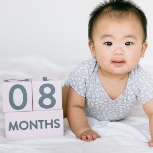 Wooden Age Blocks - Pink