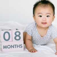 Wooden Age Blocks - Pink
