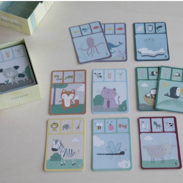 Quartets card game - Animals