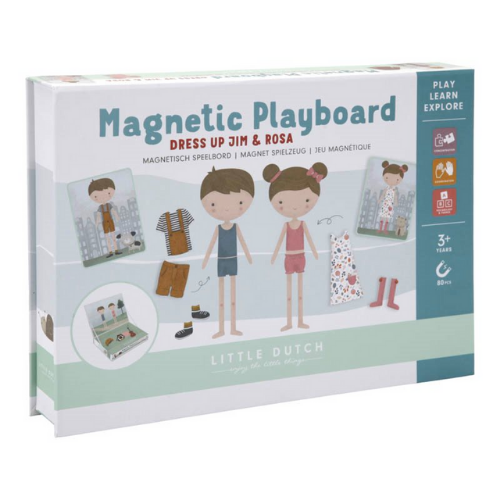 Magnetic Playboard Jim & Rosa