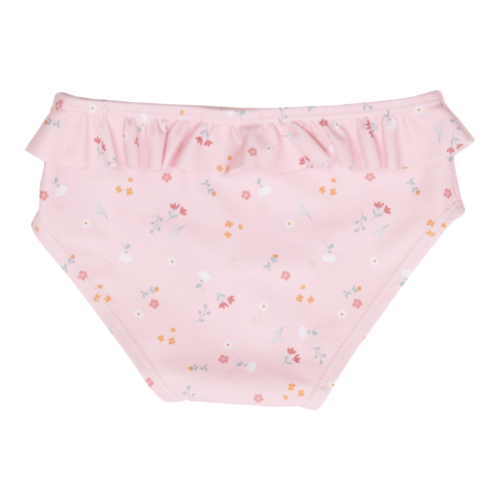 Swim pant ruches Litte Pink Flowers