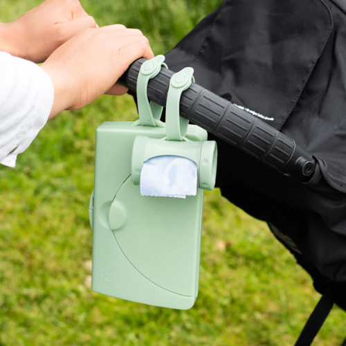 on-the-go wipes dispenser - Sage