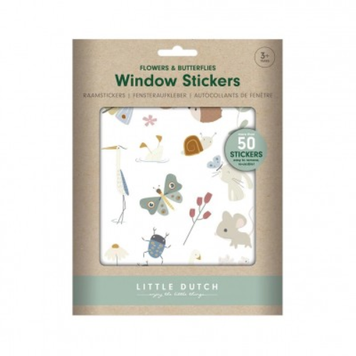 Window Stickers Flowers & Butterflies