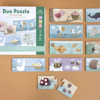 Duo Puzzle Flowers & Butterflies