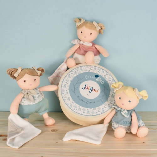 Organic Cotton Doll Bleuette 22 cm