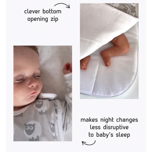 Ewan sleeping bag 2.5Tog - Grey (0-6 months)