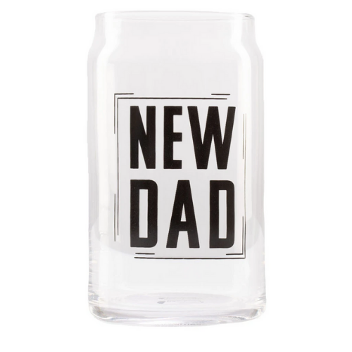 New Dad Beer Glass