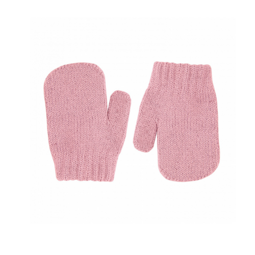 1 Finger Mittens - Pale Pink