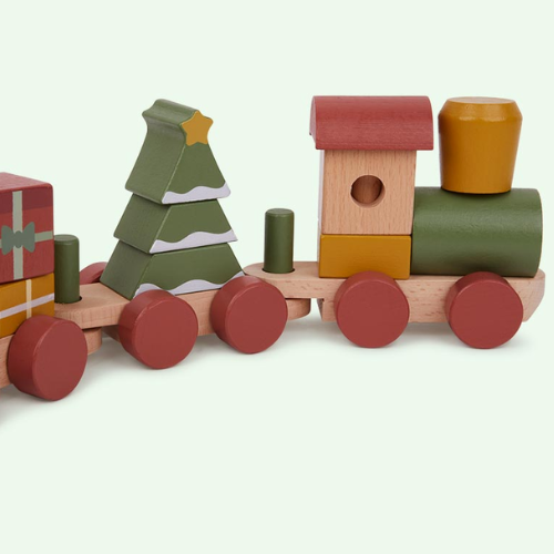 Christmas Stacking Train
