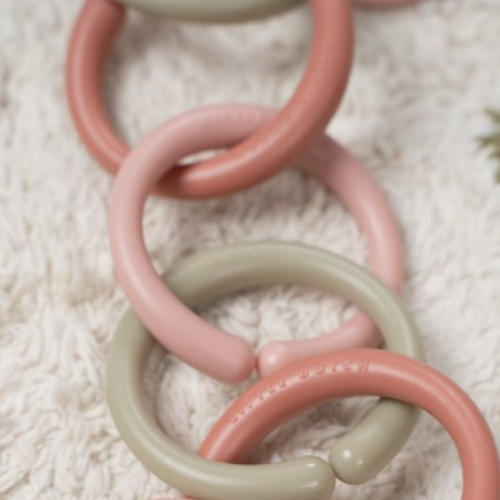 Little Loops Toy Links Pink