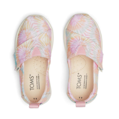 Tiny Alpargata Tie Dye Pink