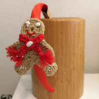 Hair Band Gingerbread Red