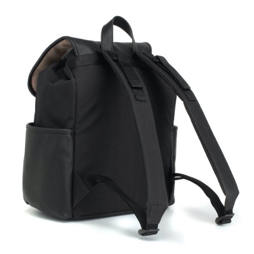 Freddie Vegan Leather Backpack Black