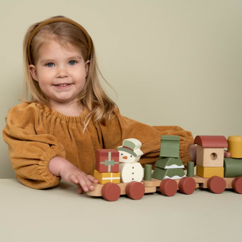 Christmas Stacking Train