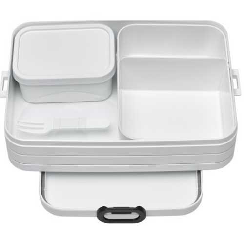 Bento Lunch Box Take A Break Large - White