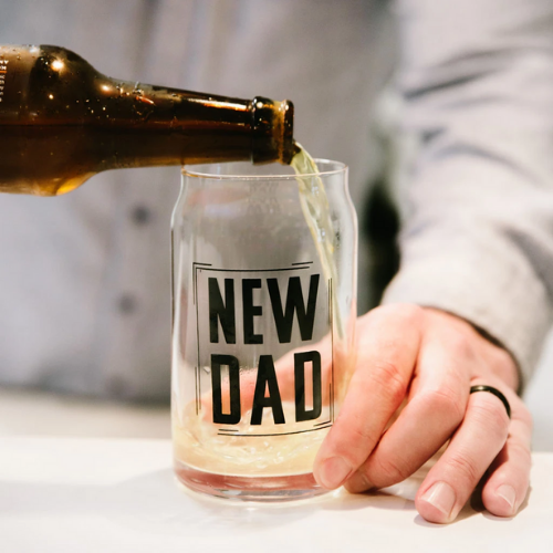 New Dad Beer Glass