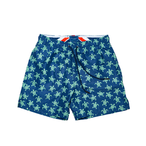 Navy Bold Green Turtle Boys