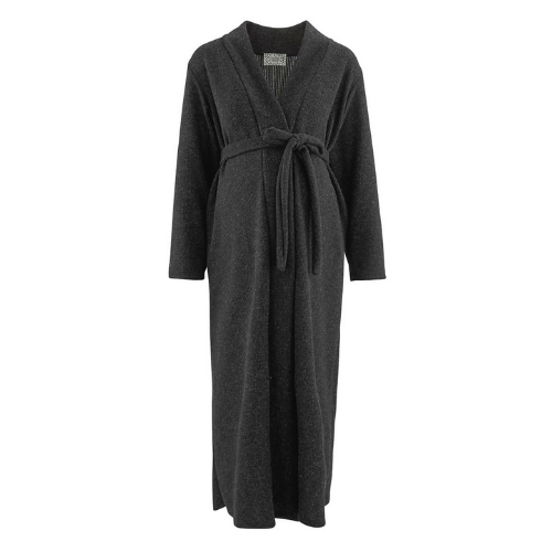 Maternity Long Cardigan Sweet Home Black