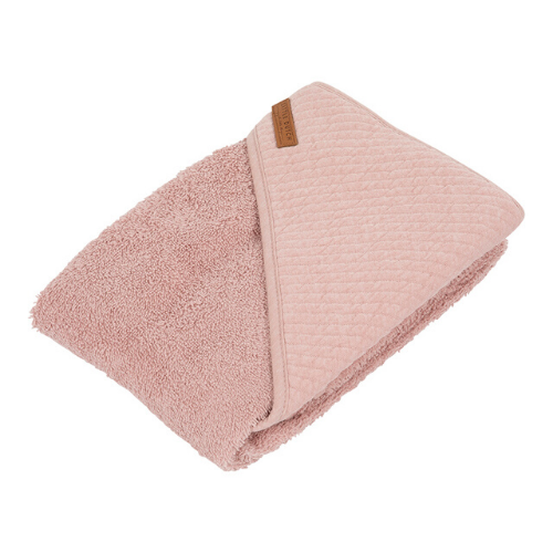 Hooded towel - Pure Pink