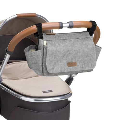 Stroller Organiser eco Grey