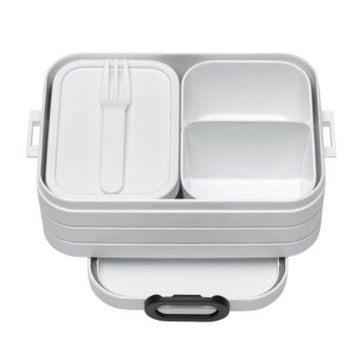 Bento Lunch Box Take A Break Midi - White
