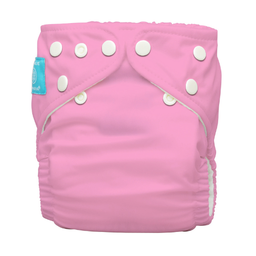 Pocket Nappy - One size - Baby Pink