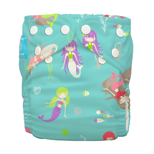 Pocket Nappy - One size - Mermaid Jade