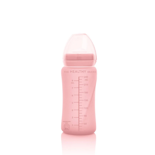Glass Straw Bottle Healthy + 240ml