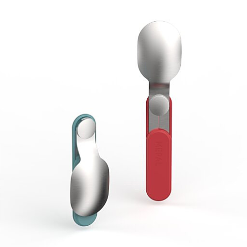 Folding spoon - Nordic Green