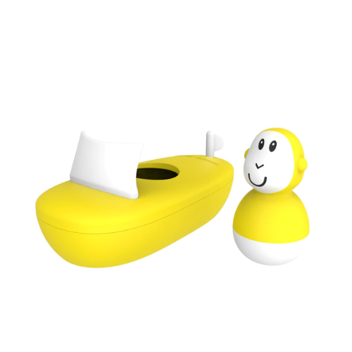 Bathtime Boat Set Yellow