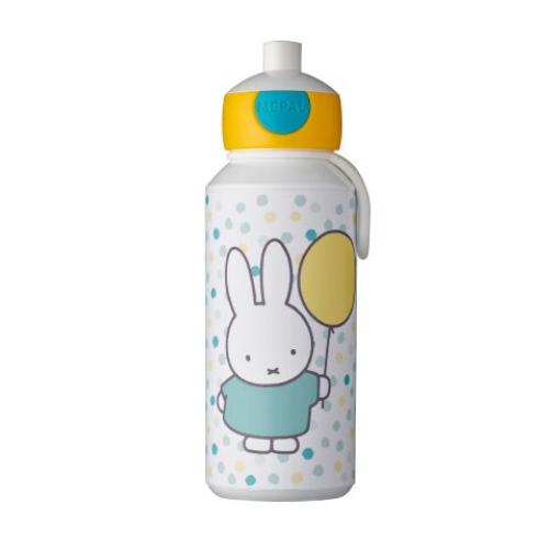 Drinking Bottle Pop-up Campus 400 ml - Miffy Confetti