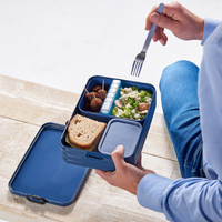 Bento Lunch Box Take A Break Large - Nordic Denim