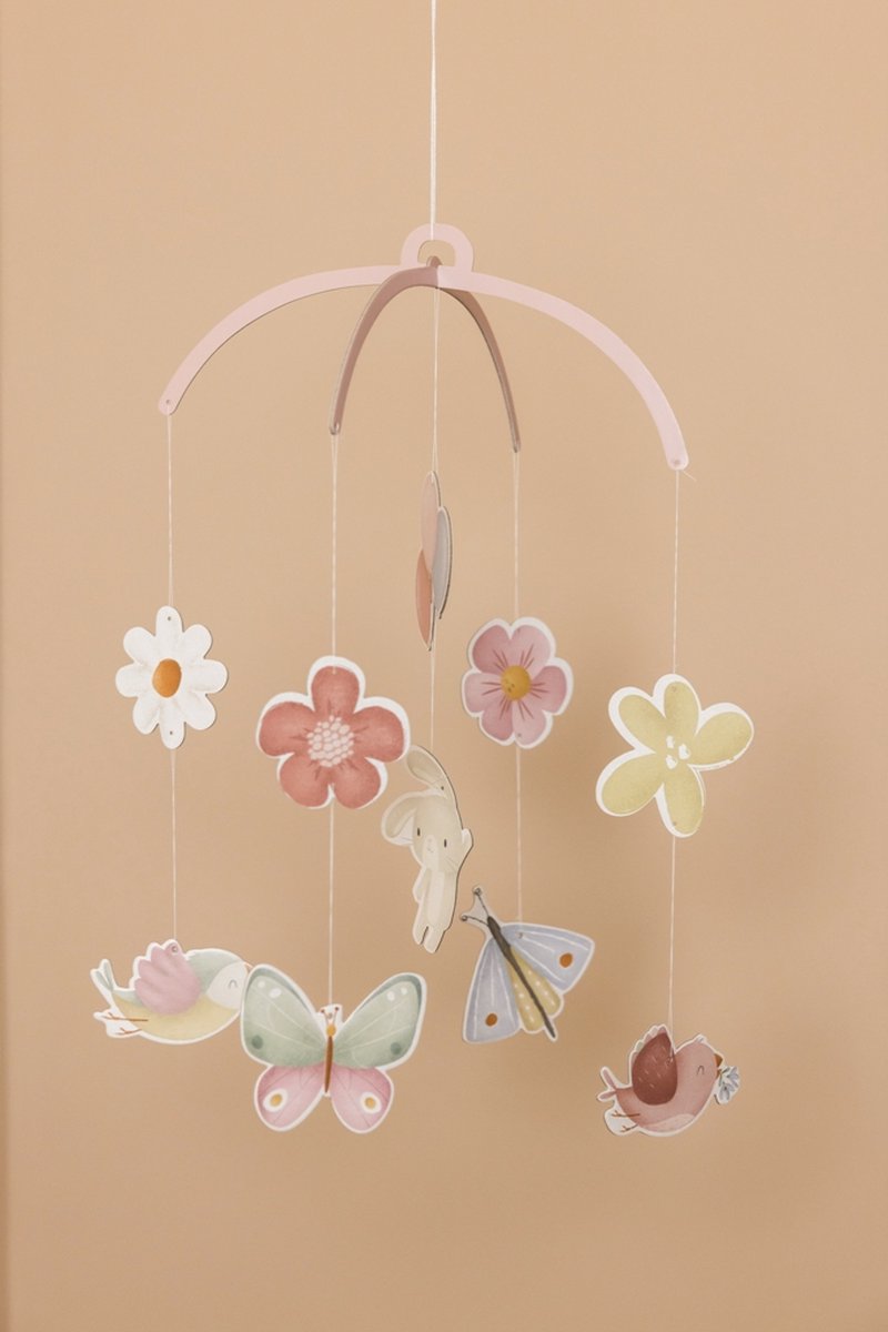 Deco mobile Flowers & Butterflies