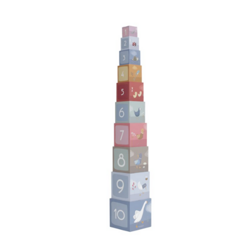 Stacking blocks Little Goose cardboard - LD4752