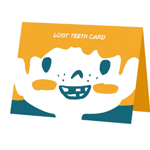 Lost Tooth Register Card