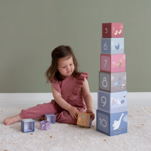 Stacking blocks Little Goose cardboard - LD4752