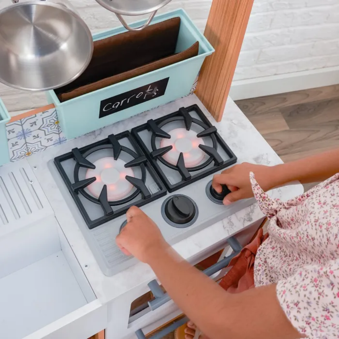 Farmhouse play kitchen