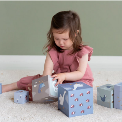 Stacking blocks Little Goose cardboard - LD4752