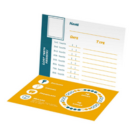 Lost Tooth Register Card